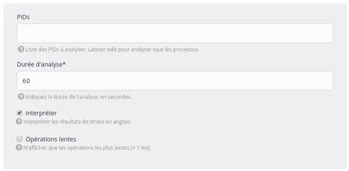 Analyser des processus