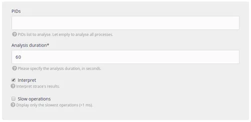 Analyze the processes