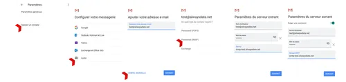 Gmail sur mobile