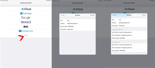 Mail sur mobile